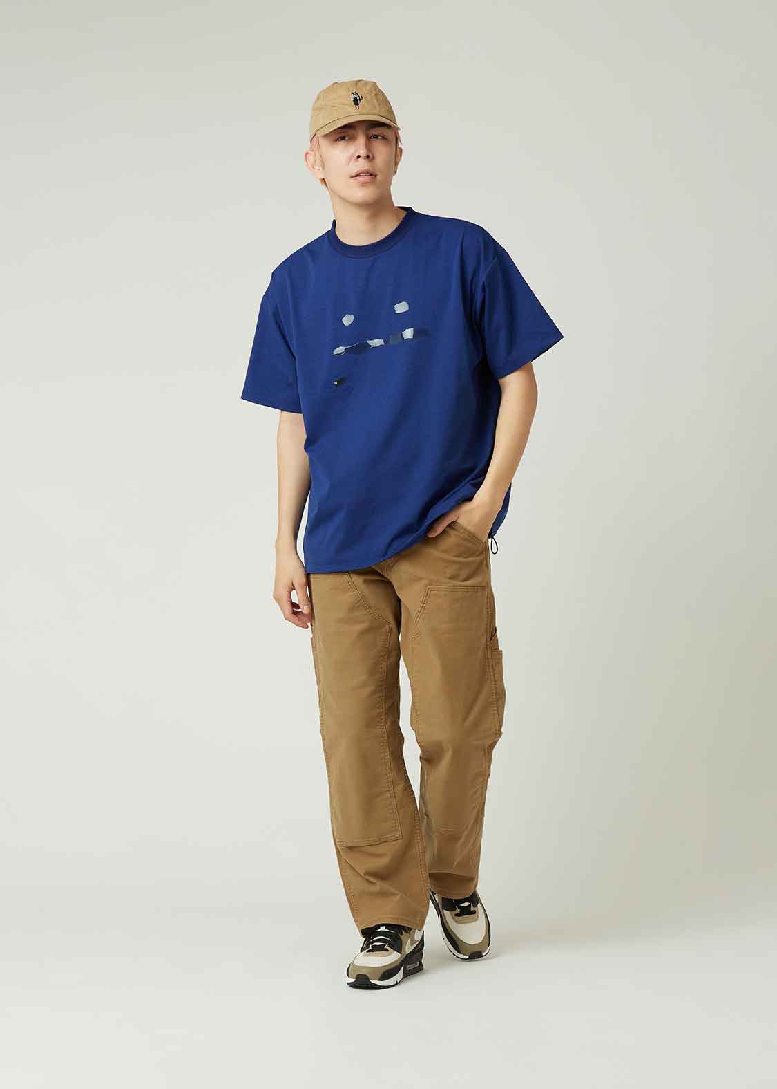 Draw Cord Big Dry Short Sleeve Tee (Beautiful Shadow Pool)