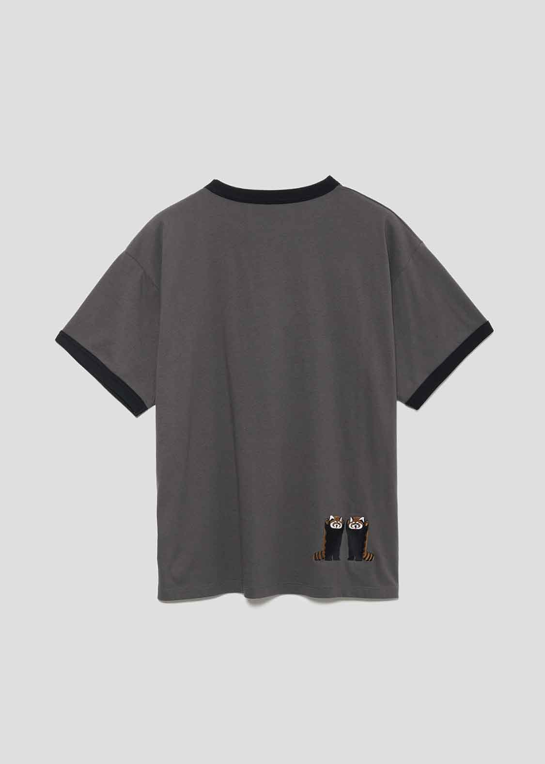 Big Silhouette Short Sleeve Trim Tee (Ikaku a-boo)