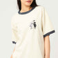 Big Silhouette Short Sleeve Trim Tee (Lamb Chop Friends)