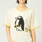 Big Silhouette Short Sleeve Trim Tee (City boy Penguin)