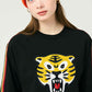 Line Raglan Half Sleeve Tee (Awesome Tiger)