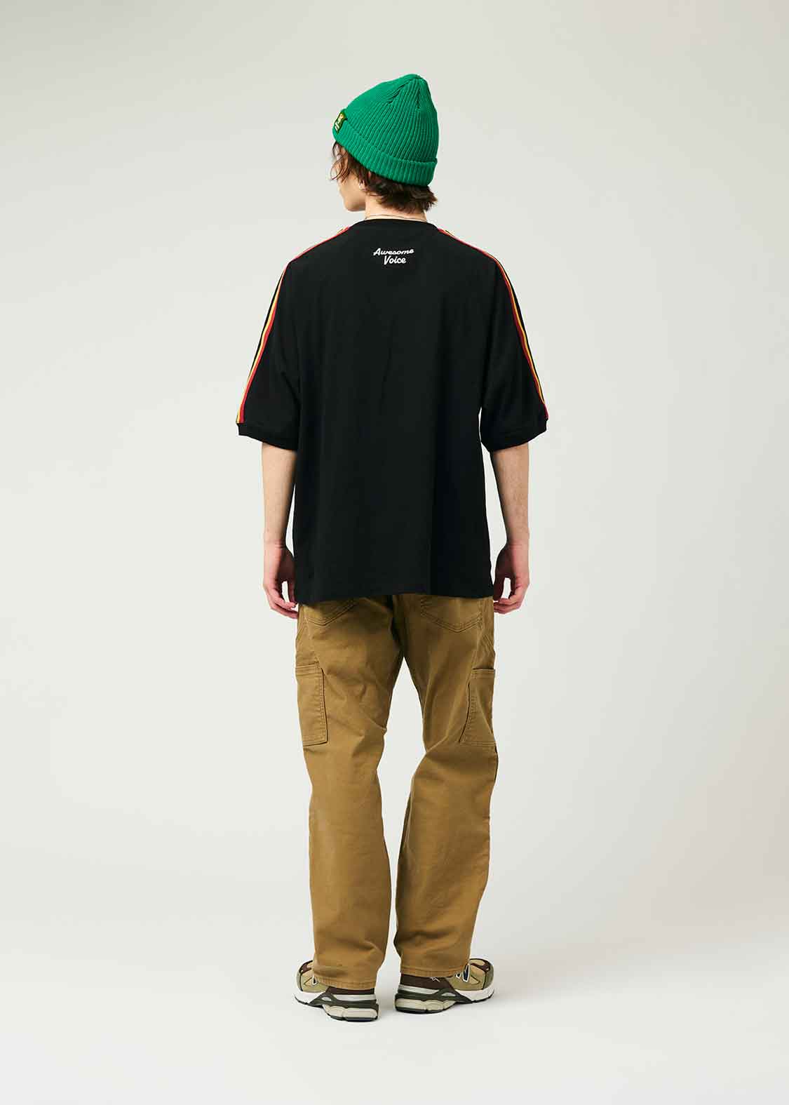 Line Raglan Half Sleeve Tee (Awesome Tiger)