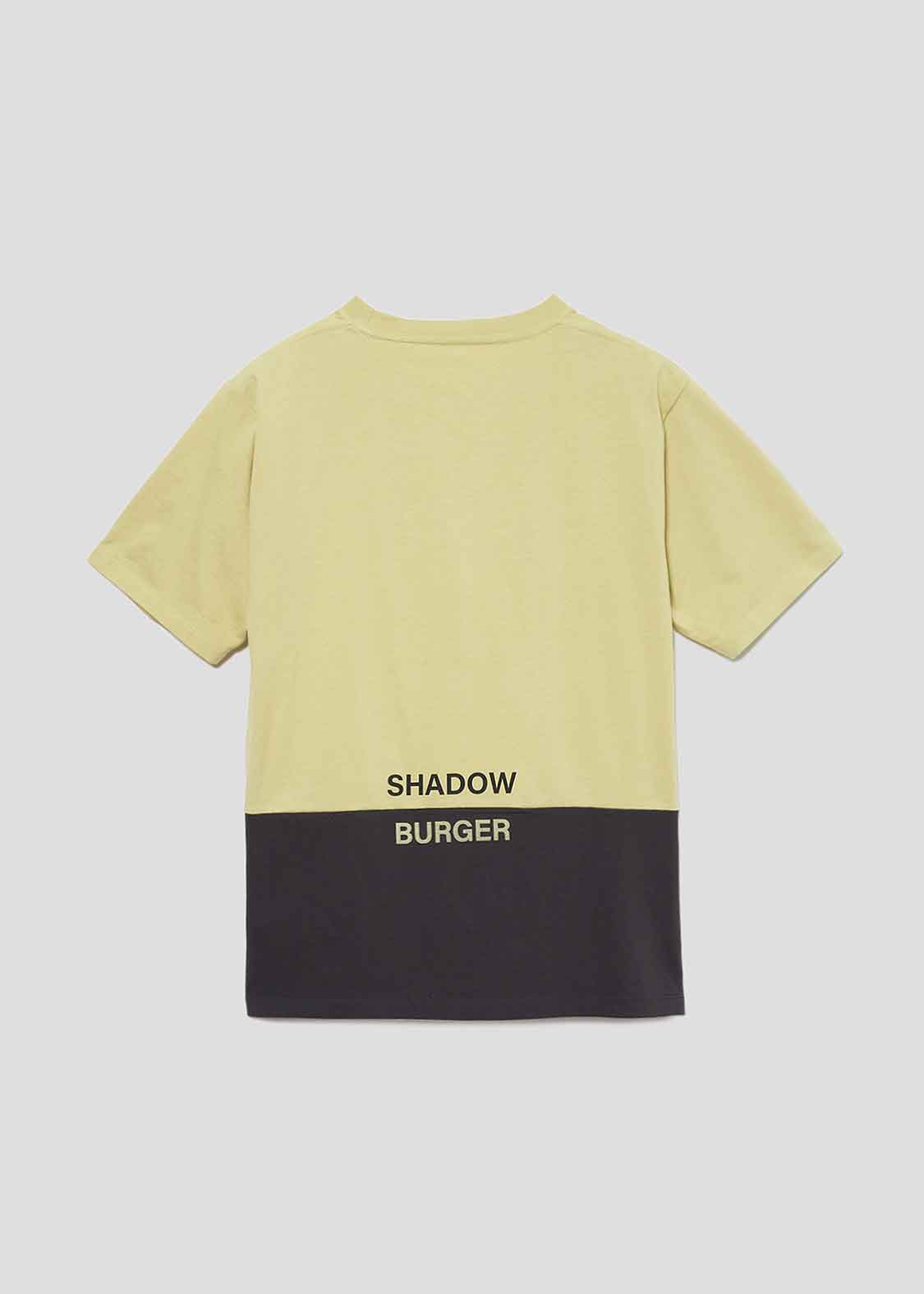 Bicolor Short Sleeve Tee (Beautiful Shadow Burger)