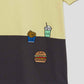 Bicolor Short Sleeve Tee (Beautiful Shadow Burger)