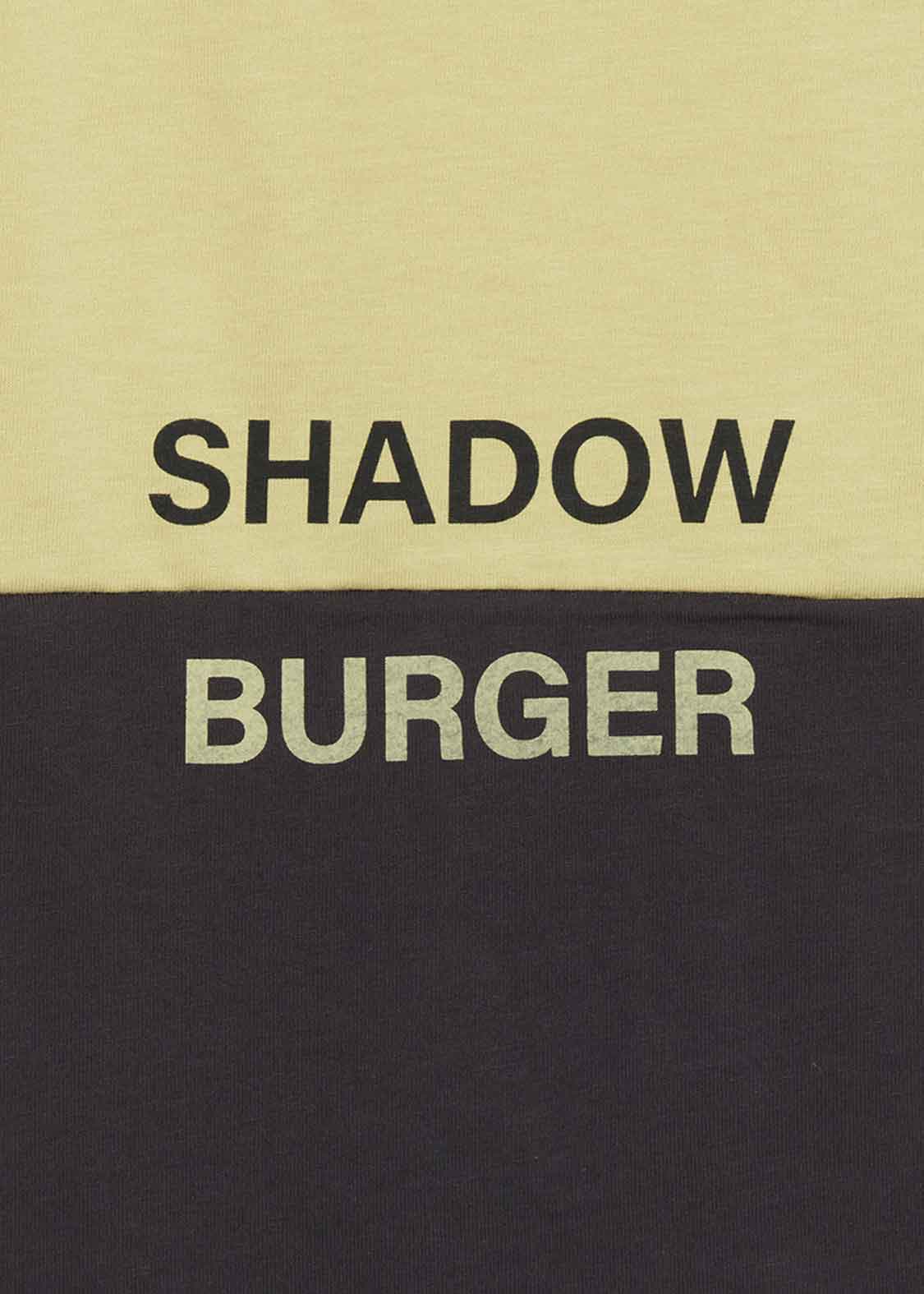 Bicolor Short Sleeve Tee (Beautiful Shadow Burger)