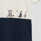 Bicolor Short Sleeve Tee (THE FOUR CATS Walk)