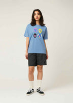 Rash Guard  Short Sleeve Tee (Lucharyman  Mask　)