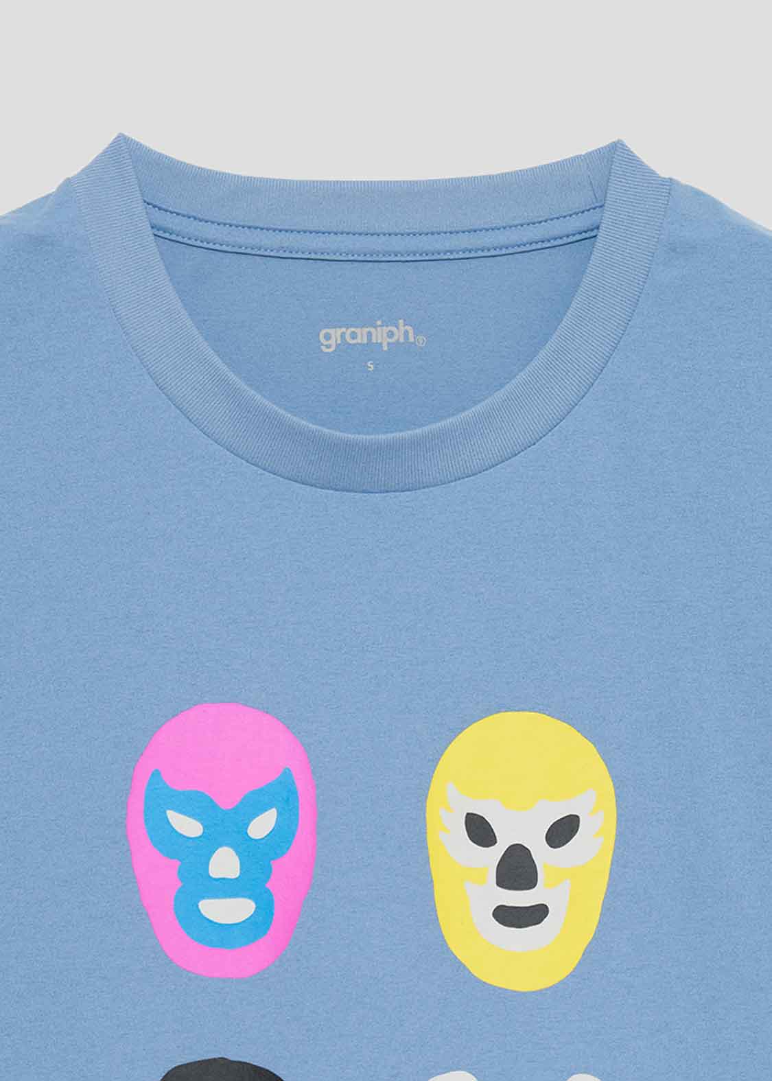 Rash Guard  Short Sleeve Tee (Lucharyman  Mask　)