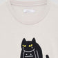 Back Waffle Short Sleeve Tee (Nekokaburi Beautiful Shadow)