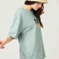 Back Waffle Short Sleeve Tee (Ikaku a-boo)