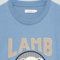 Back Waffle Short Sleeve Tee (Lamb Chop)