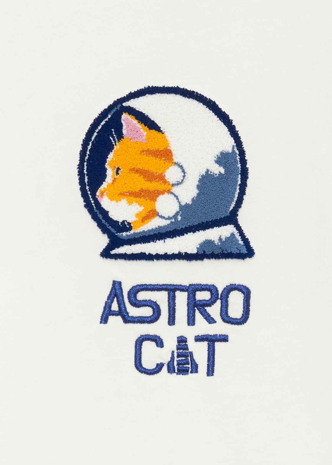 Back Waffle Short Sleeve Tee (ASTRO CAT)