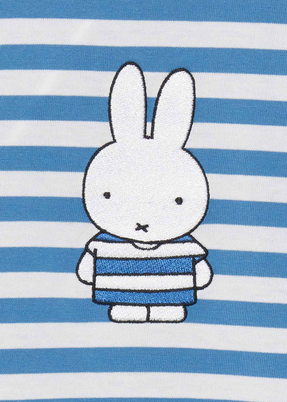 miffy Back Waffle Short Sleeve Tee  (miffy_miffy Stripe)