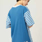 miffy Back Waffle Short Sleeve Tee  (miffy_miffy Stripe)