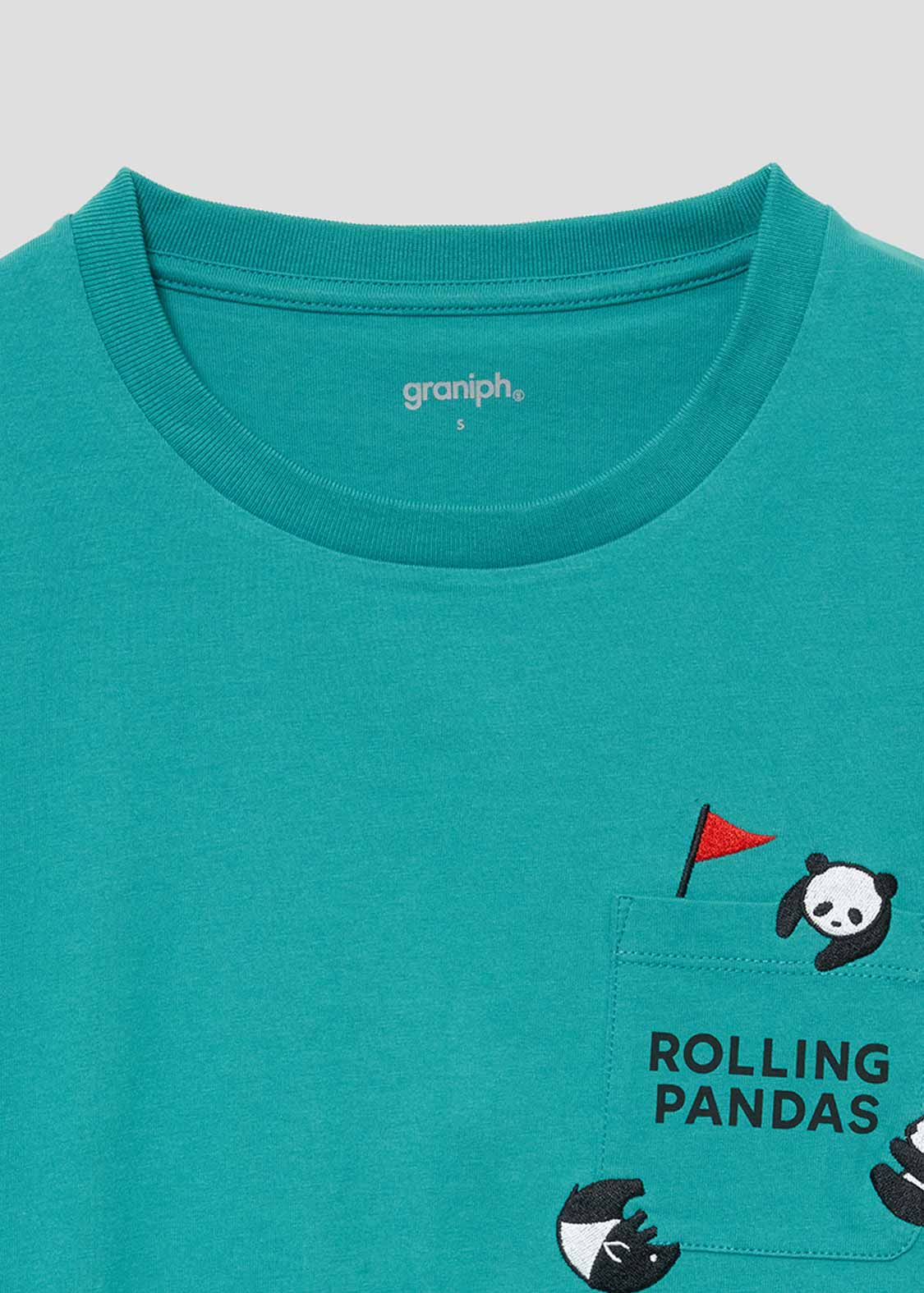 Cool Touch Short Sleeve Tee (Rolling Pandas Symbolic)