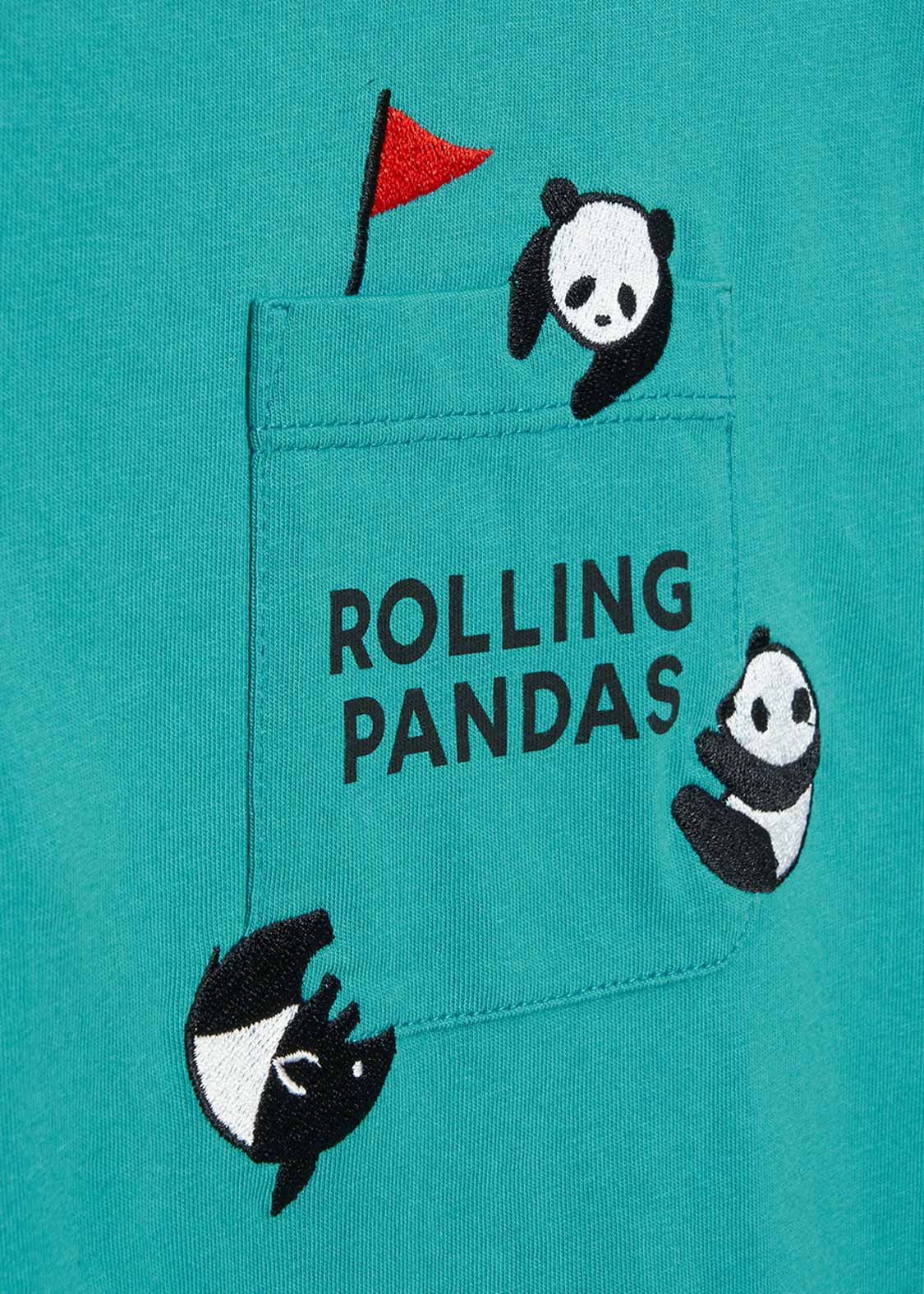 Cool Touch Short Sleeve Tee (Rolling Pandas Symbolic)