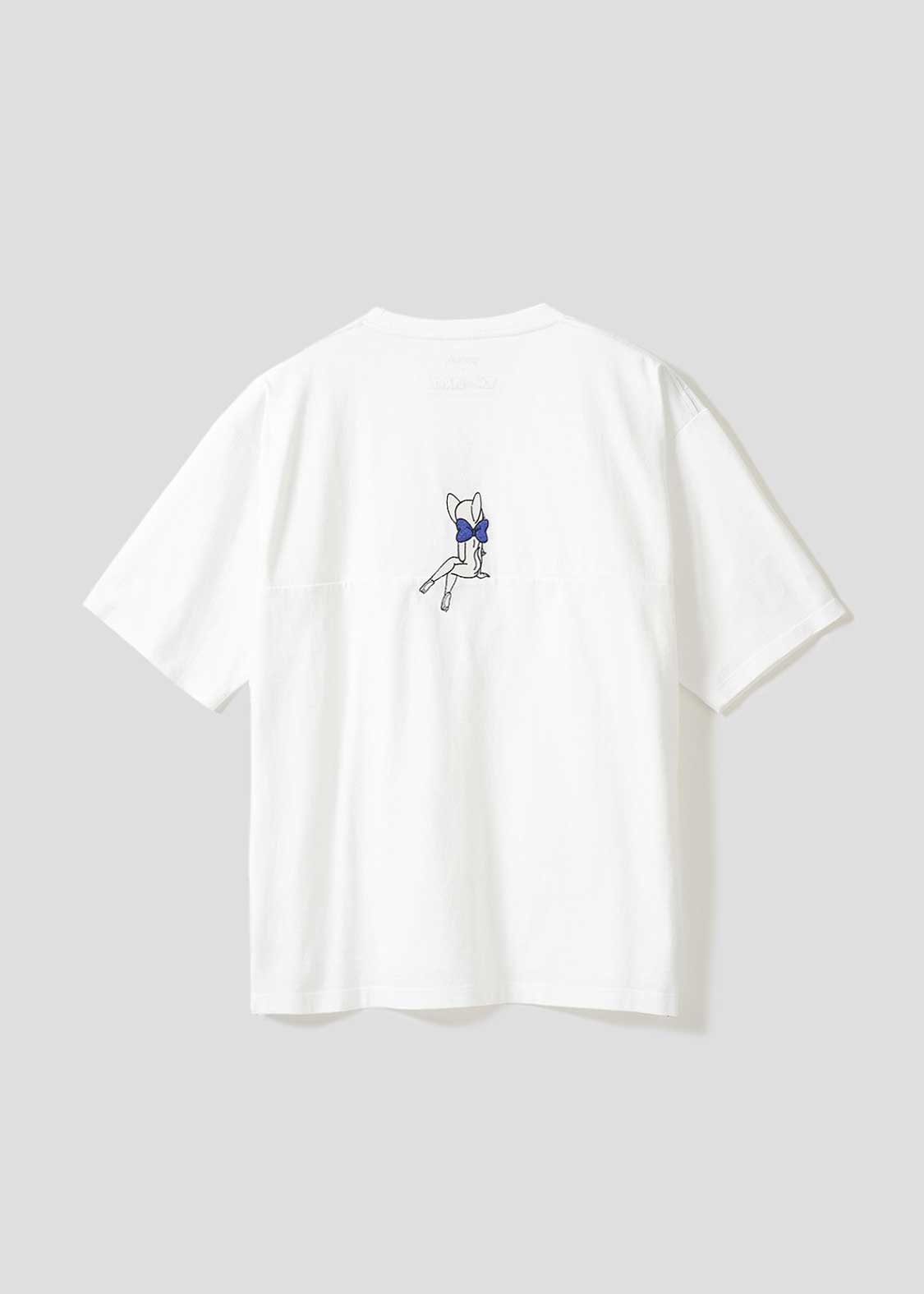 Tom and Jerry Big Silhouette Half Sleeve Tee (Tom and Jerry_Toodles)