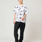 Multi Pattern Big Silhouette Short Sleeve Tshirt (Beautiful Shadow Orchestra)