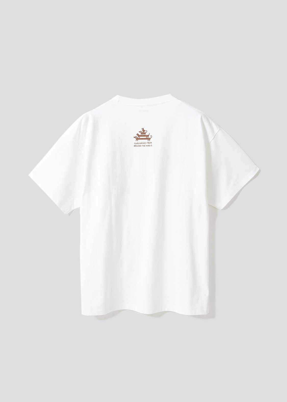 Big Silhouette Short Sleeve Tee (Nagasugiru Inu Tomodachi from Another World)