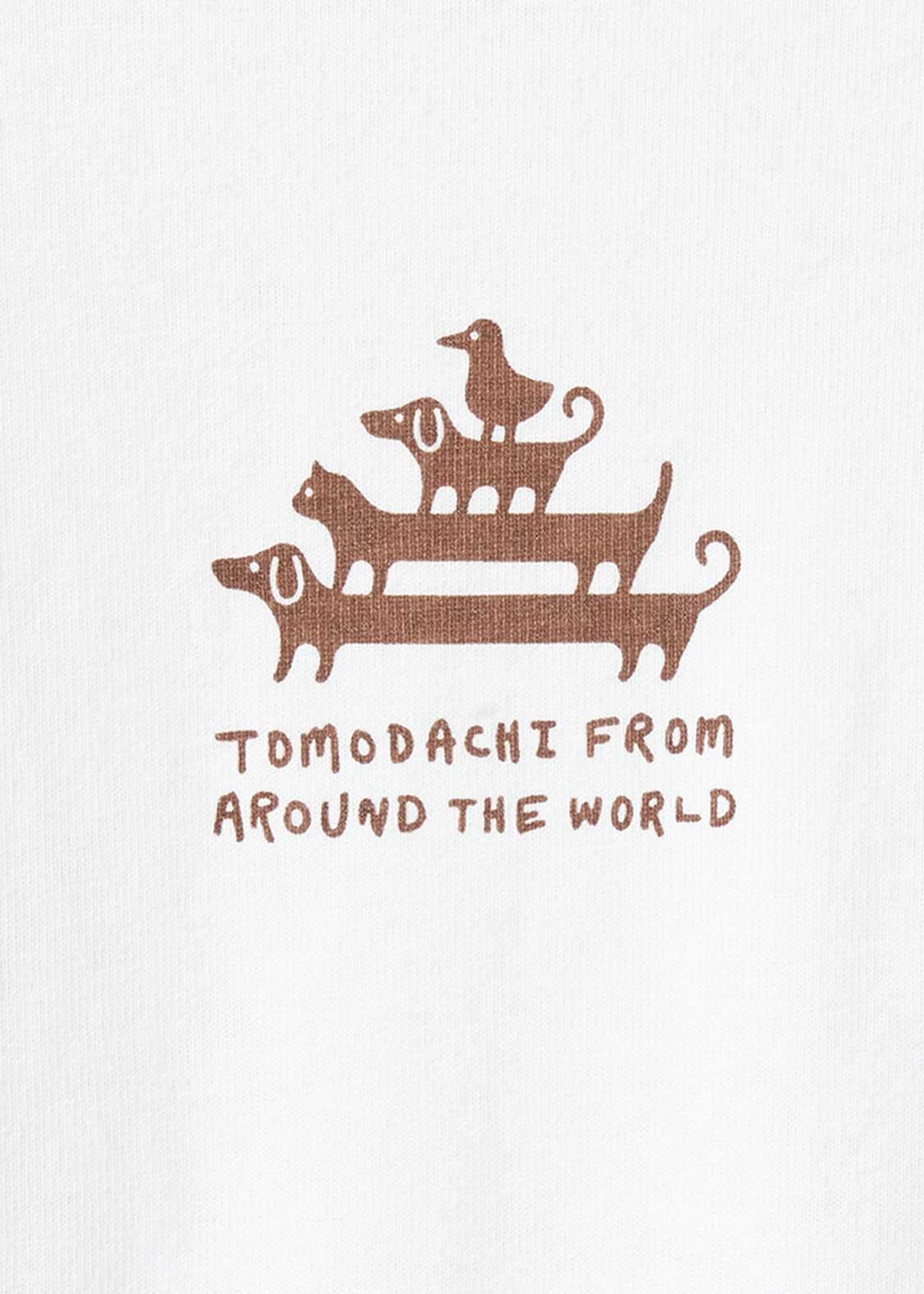 Big Silhouette Short Sleeve Tee (Nagasugiru Inu Tomodachi from Another World)