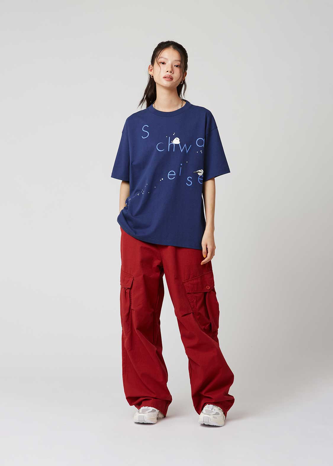 Big Silhouette Short Sleeve Tee (Shimaenaga)