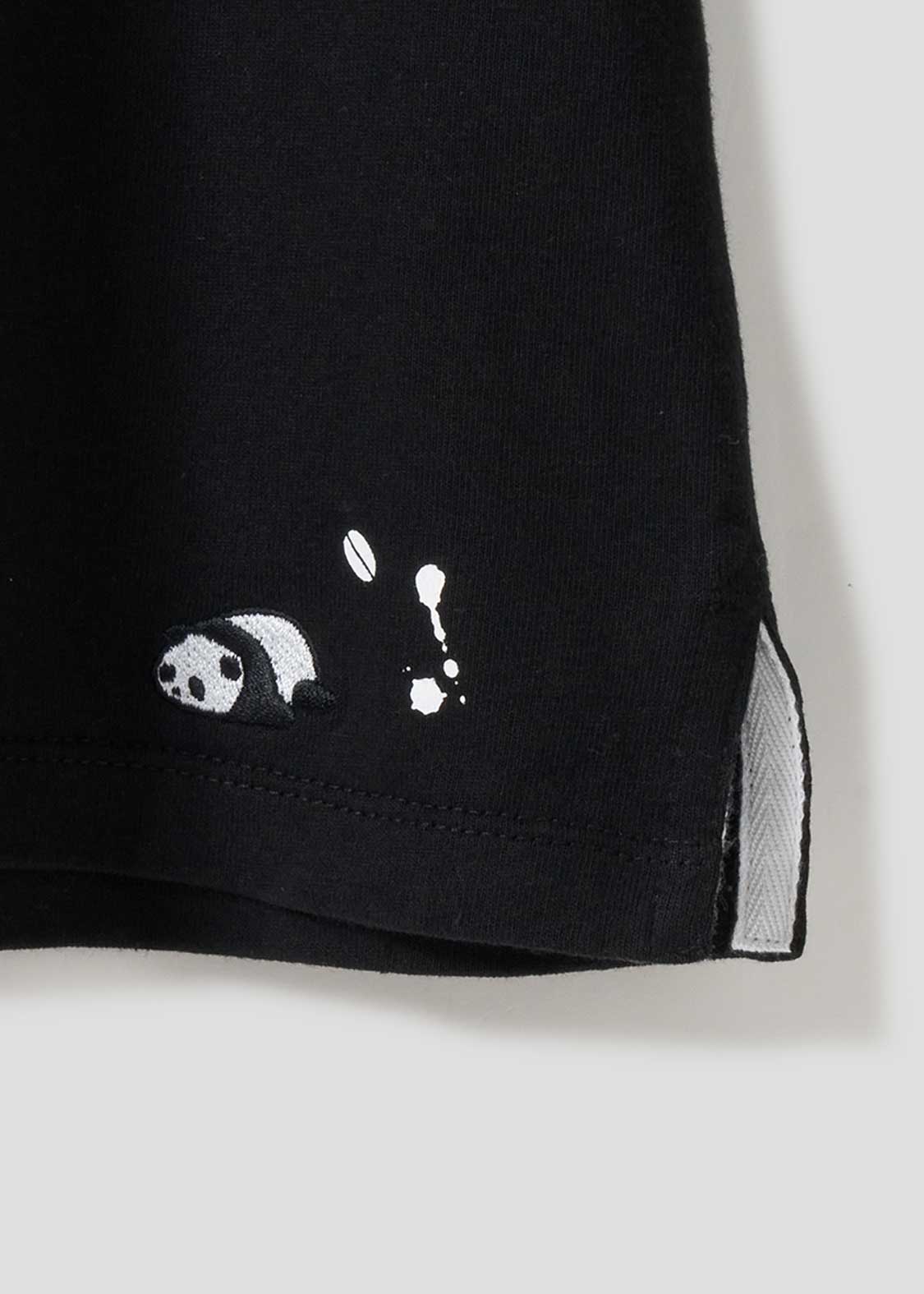 Big Silhouette Short Sleeve Tshirt (Rolling Pandas Cafe)