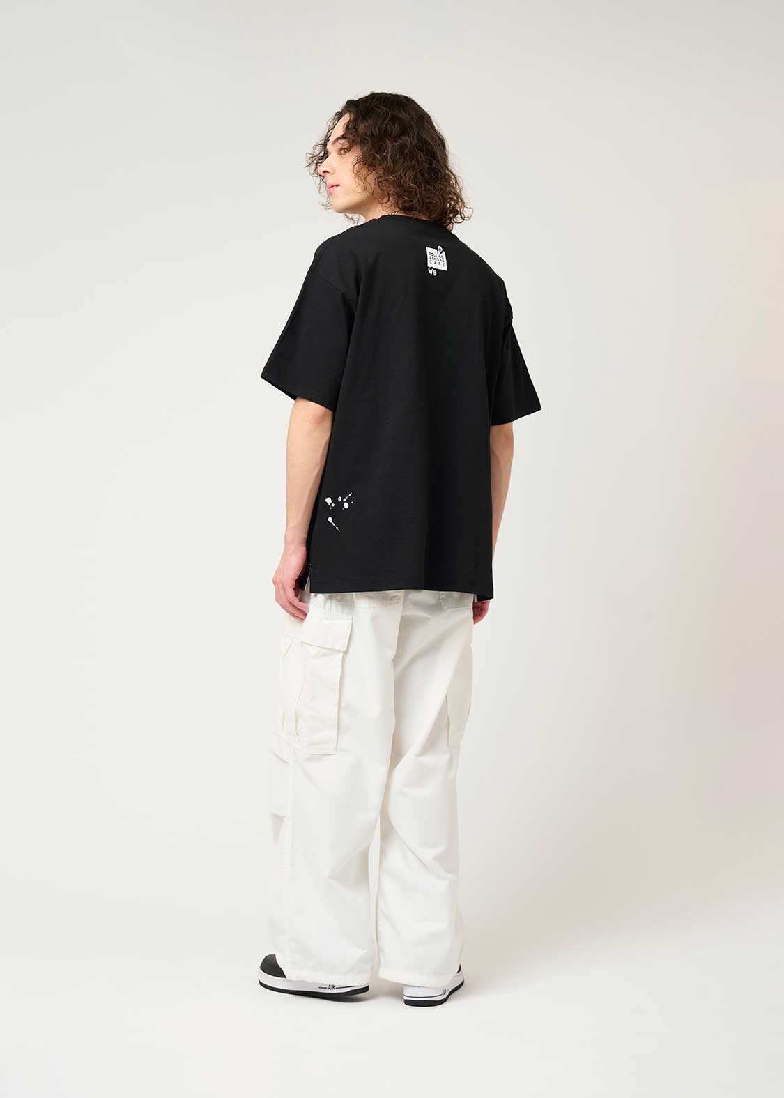 Big Silhouette Short Sleeve Tshirt (Rolling Pandas Cafe)