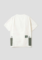 Side Pocket Big Silhouette Short Sleeve Tshirt  (School of Chop)