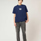 Side Pocket Big Silhouette Short Sleeve Tshirt  (Shimaenaga)