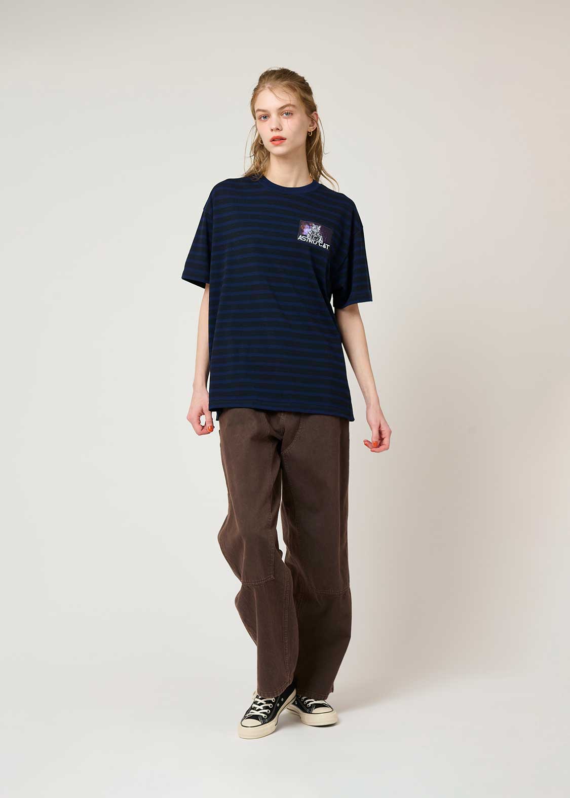 Double Face Stripe Tee (ASTRO CAT)