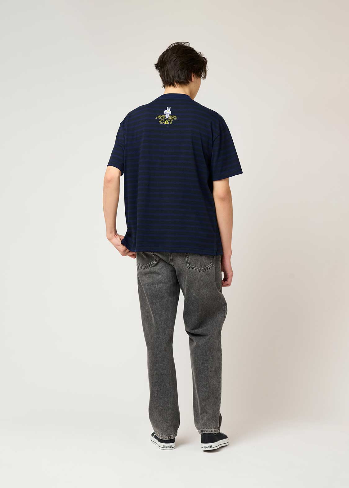 Double Face Stripe Tee (ASTRO CAT)