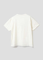 Layered Big Silhouette Short Sleeve Tshirt (Nemusugiru Inu)