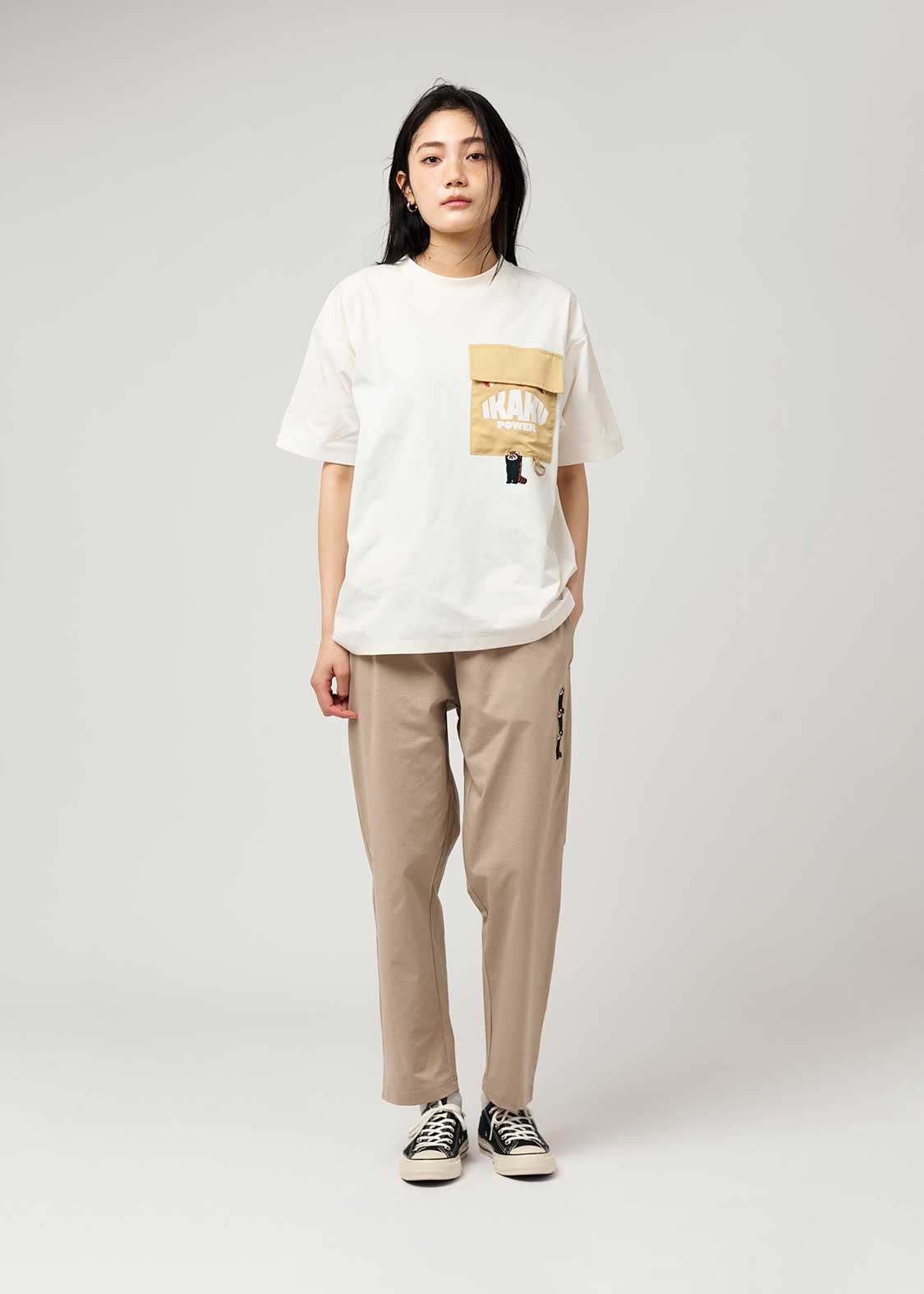 Big Pocket Big Silhouette Dry Short Sleeve Tshirt (Ikaku Power)