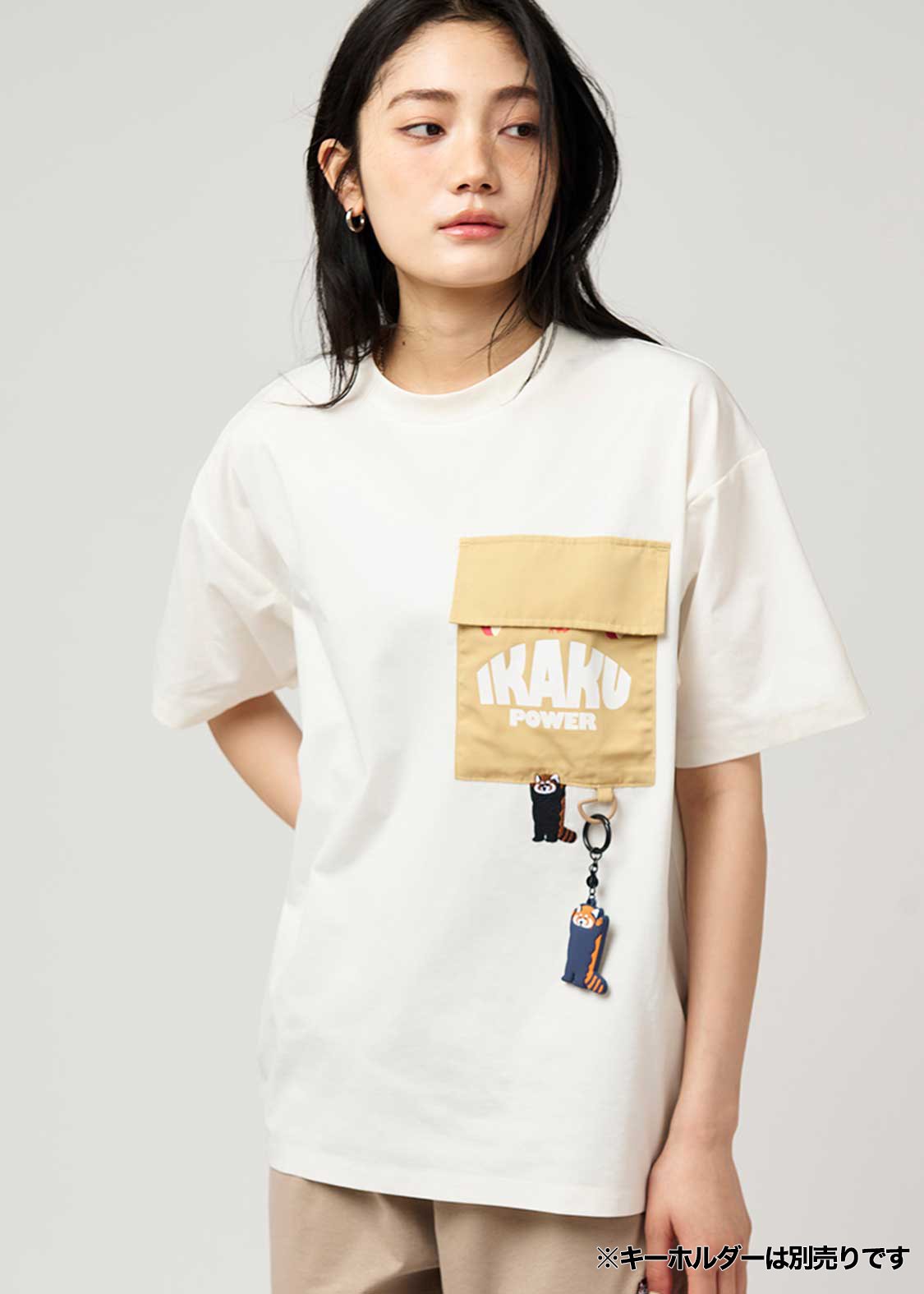 Big Pocket Big Silhouette Dry Short Sleeve Tshirt (Ikaku Power)