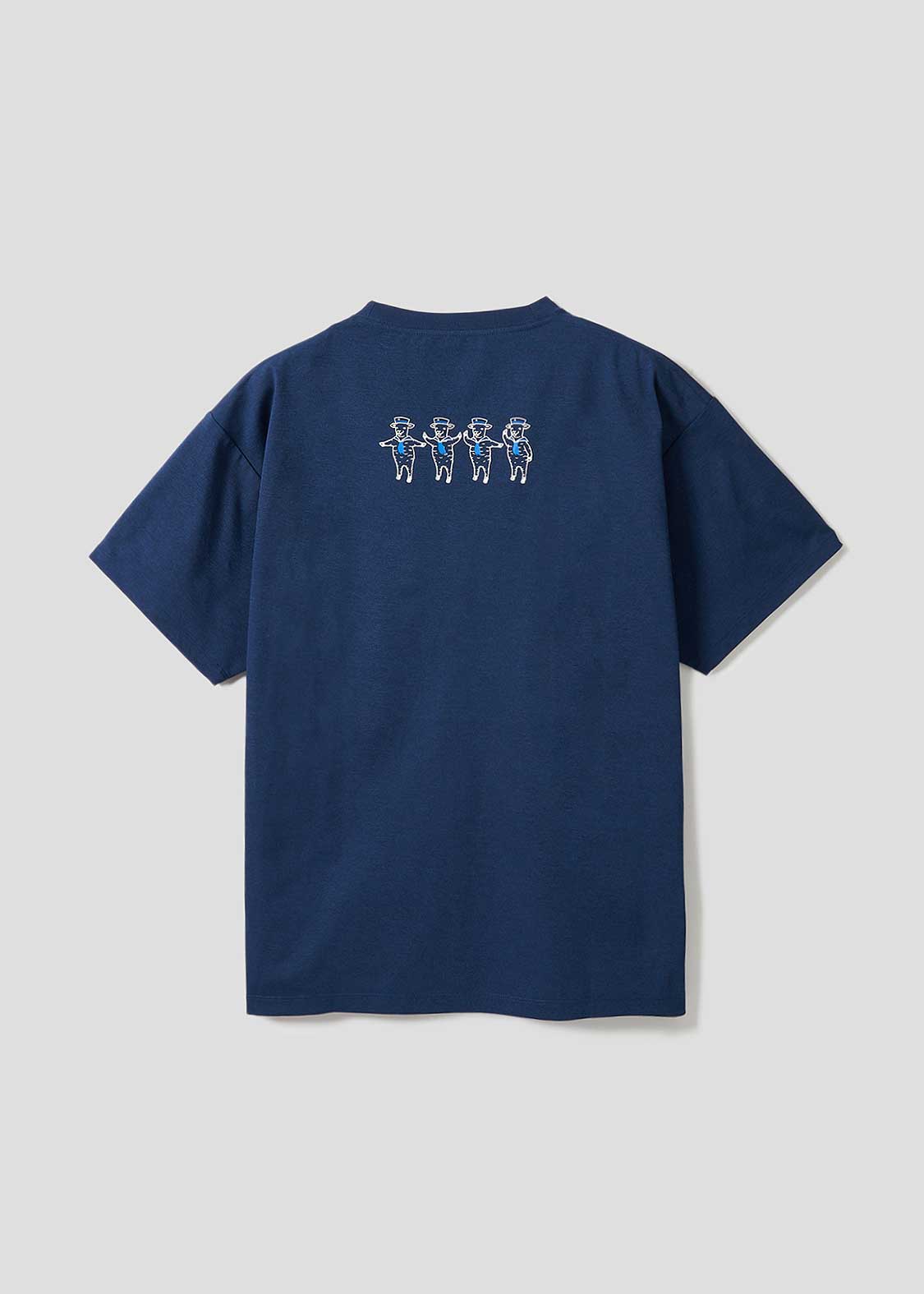 Big Pocket Big Silhouette Dry Short Sleeve Tshirt (Lamb Chop Marine)