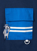 Big Pocket Big Silhouette Dry Short Sleeve Tshirt (Lamb Chop Marine)