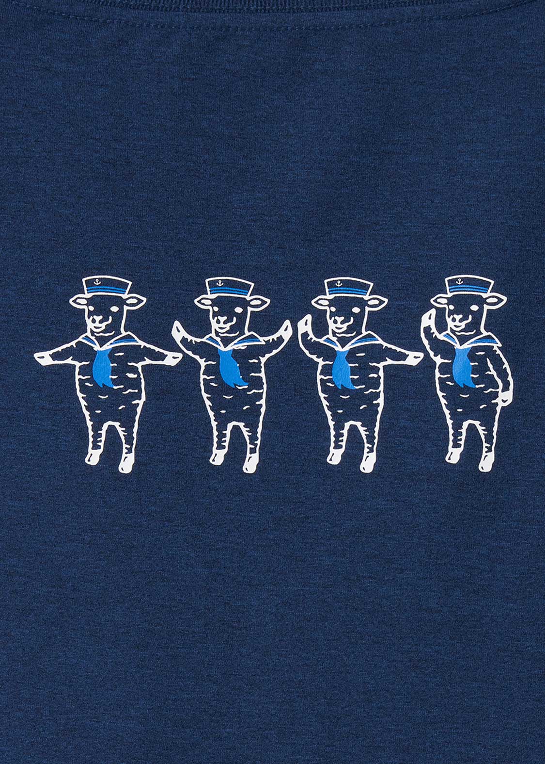 Big Pocket Big Silhouette Dry Short Sleeve Tshirt (Lamb Chop Marine)