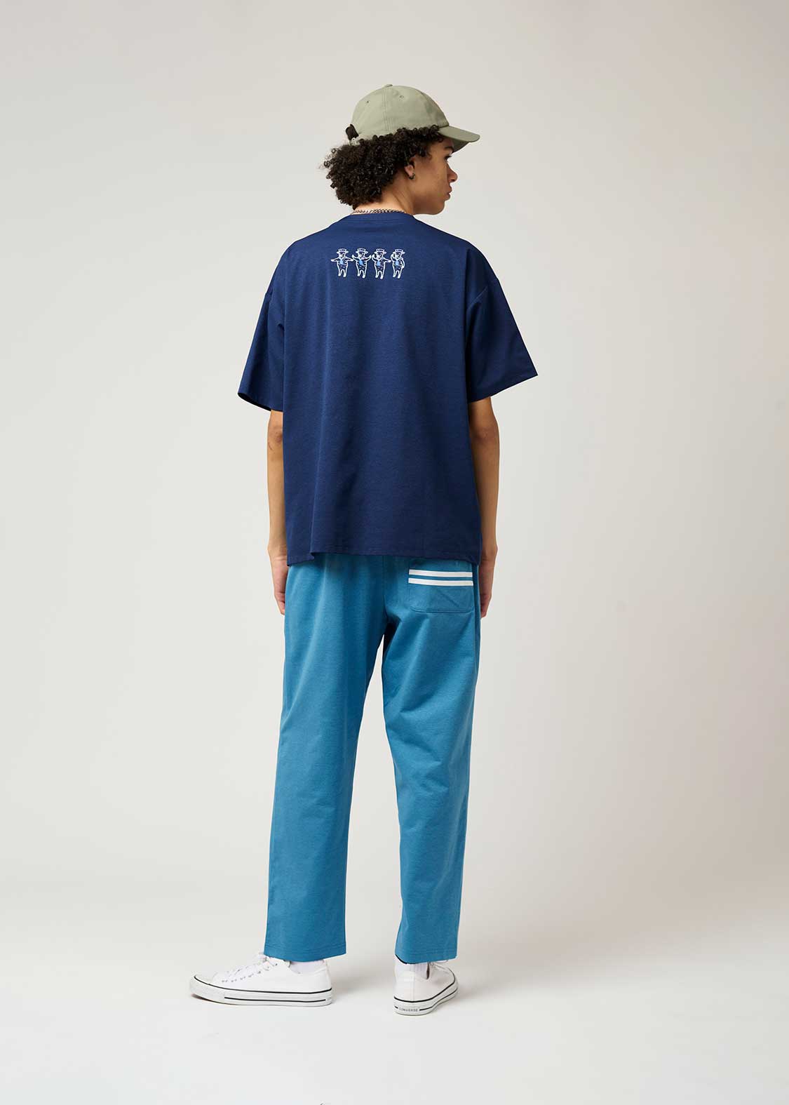 Big Pocket Big Silhouette Dry Short Sleeve Tshirt (Lamb Chop Marine)