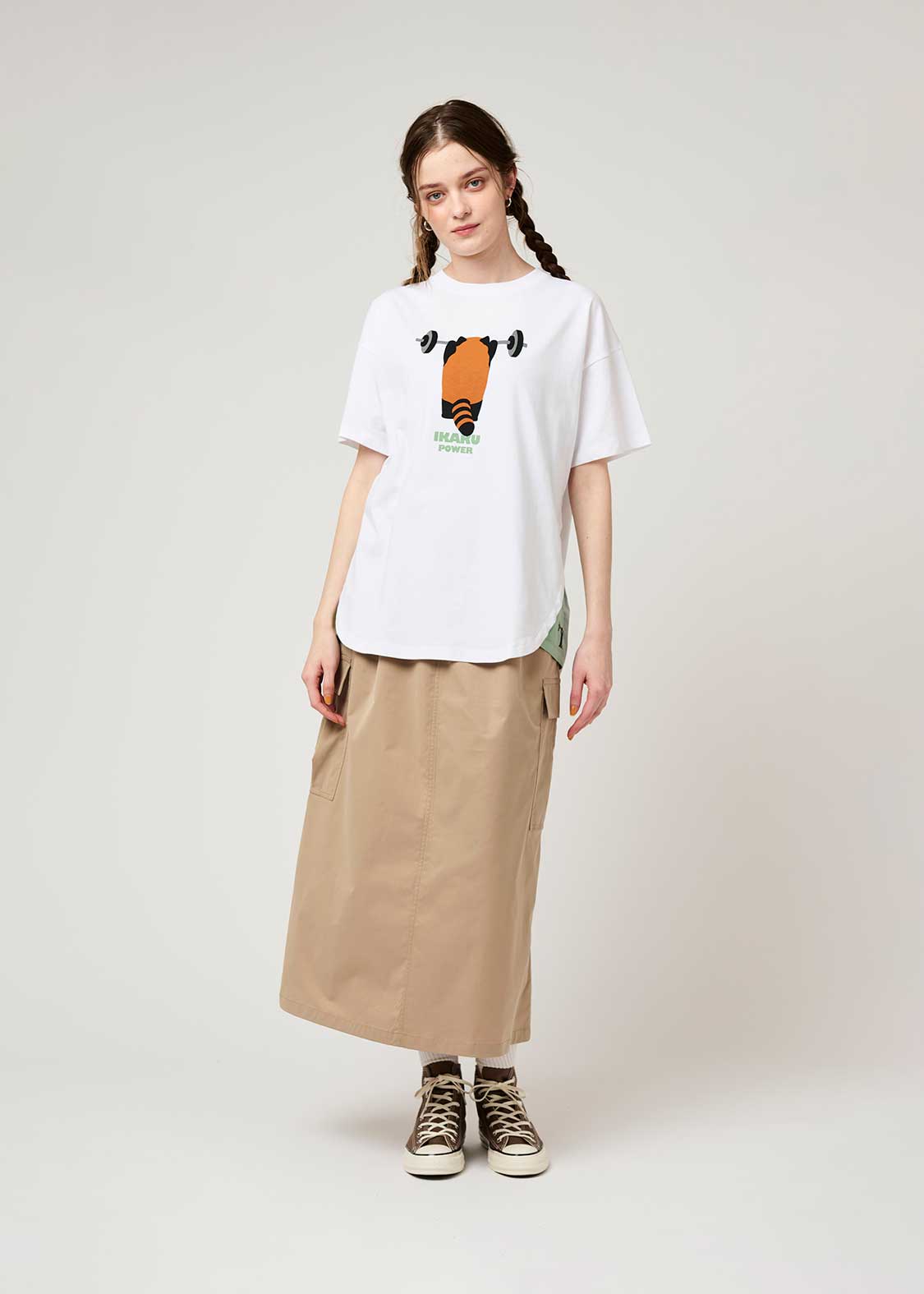 Side Gusset Short Sleeve Tee (Ikaku Power)