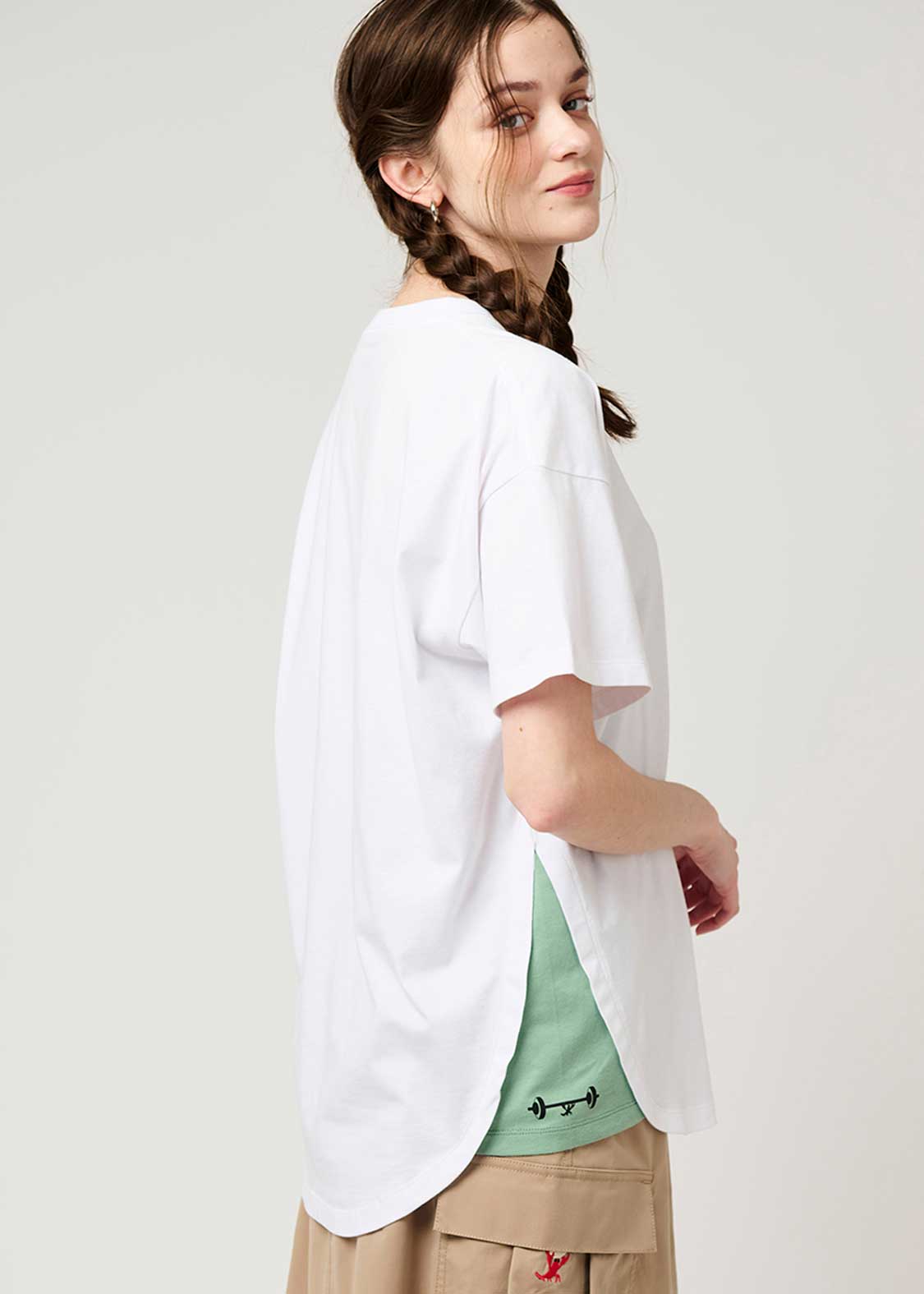 Side Gusset Short Sleeve Tee (Ikaku Power)