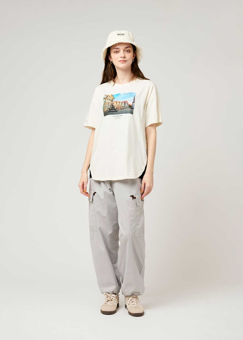 Side Gusset Short Sleeve Tee (Nagasugiru Inu Tomodachi from Another World)