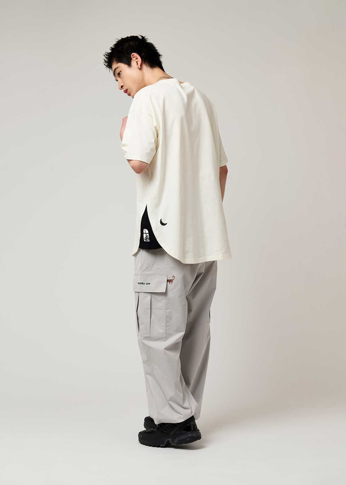 Side Gusset Short Sleeve Tee (Nagasugiru Inu Tomodachi from Another World)