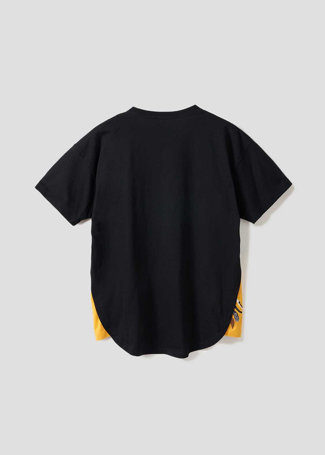 Side Gusset Short Sleeve Tee (THE FOUR CATS Face)