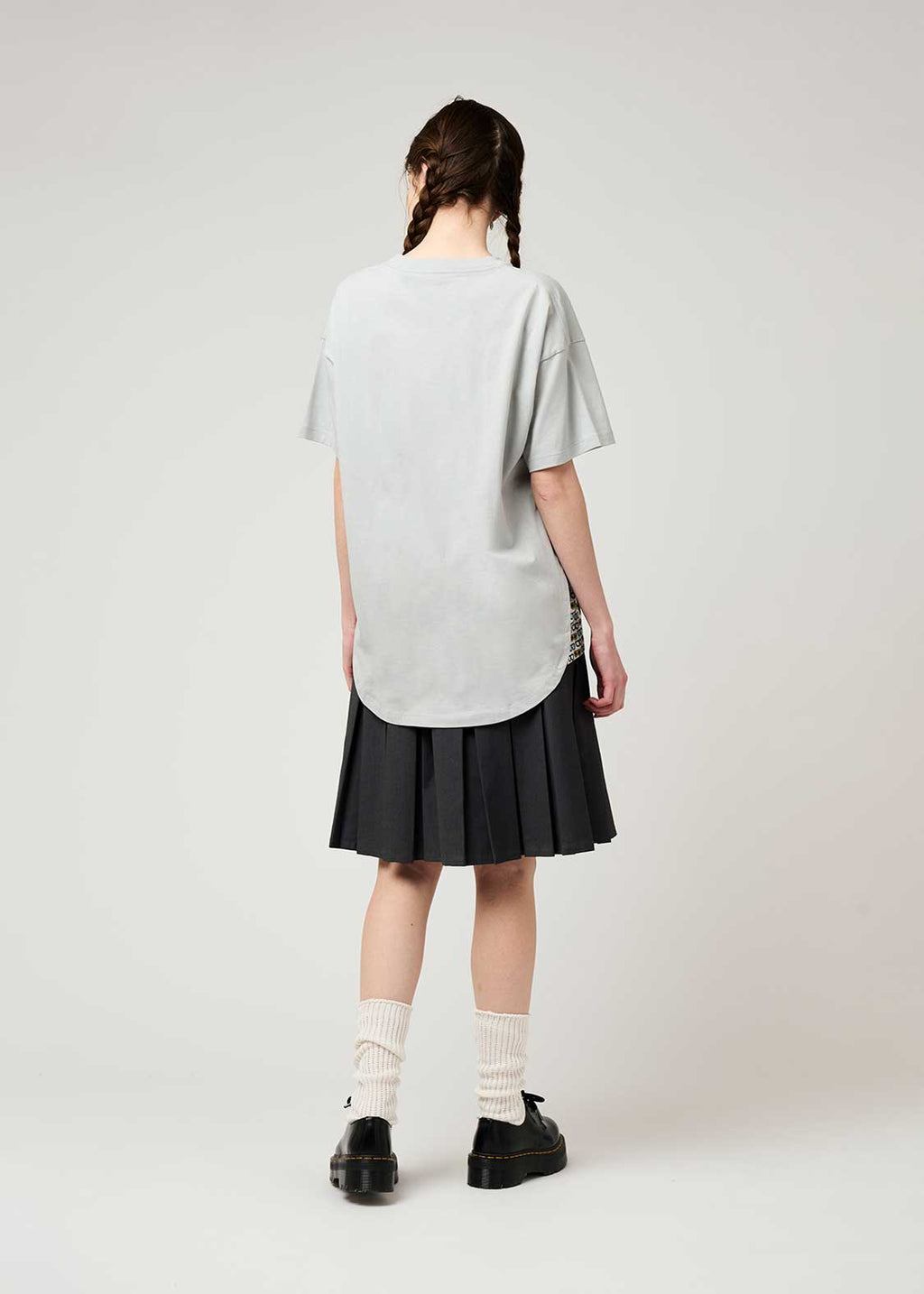 Side Gusset Short Sleeve Tee (City boy Penguin 2)