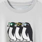 Side Gusset Short Sleeve Tee (City boy Penguin 2)
