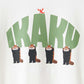 Ikaku Power | Big Silhouette Roll-up T-shirt