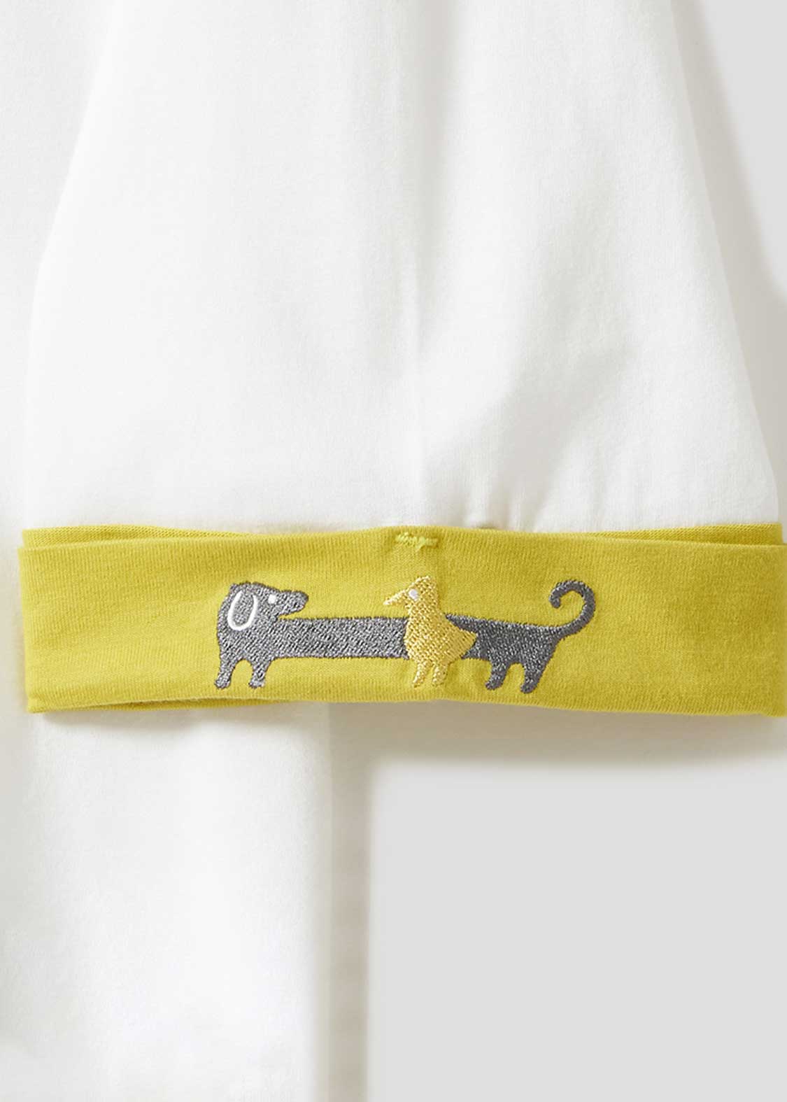 Nagasugiru Inu Tomodachi from Another World | Big Silhouette Roll-up T-shirt