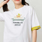 Nagasugiru Inu Tomodachi from Another World | Big Silhouette Roll-up T-shirt