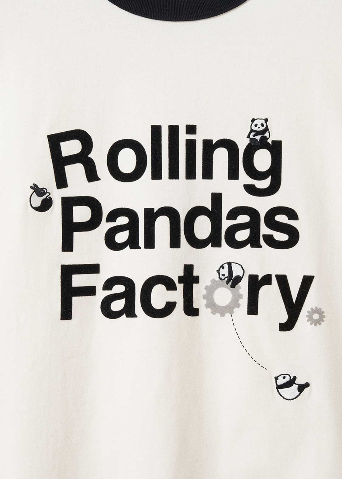 Trim Short Sleeve Tee (Rolling Pandas Factory)