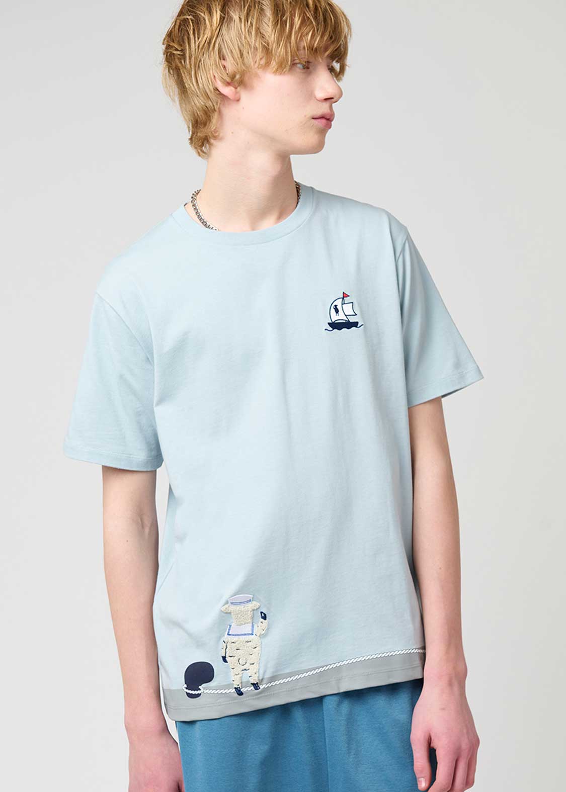 Atelier Tshirt (Lamb Chop Marine)